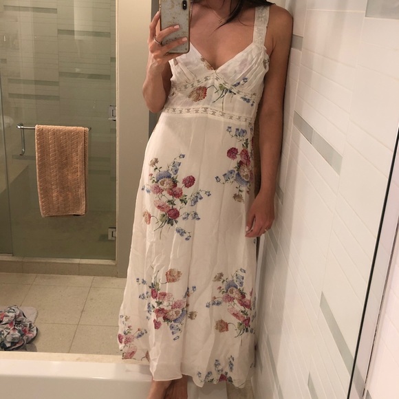 LoveShackFancy Sabina dress in natural cream size 2 - Picture 2 of 11